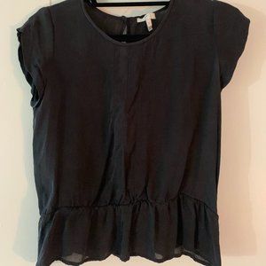 Joie 100% Silk short sleeve top